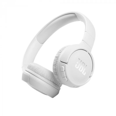 JBL T510BT brezžične naglavne slušalke, bela