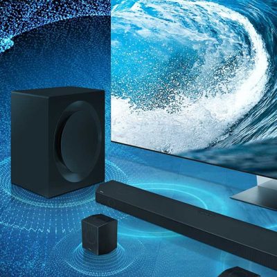 Samsung Q930D 9.1.4-kanalni Soundbar zvočnik Q serije s funkcijo Brezžični Dolby Atmos