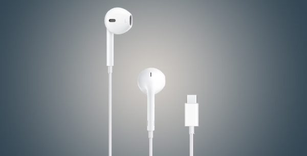 Apple EarPods slušalke, USB-C, bela barva