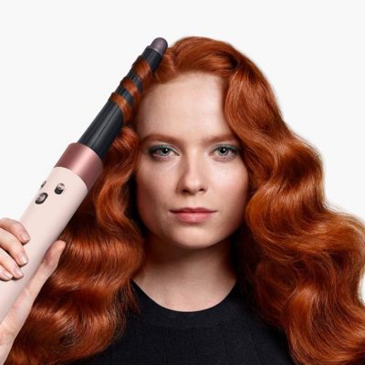 Dyson Airwrap i.d. Amber Silk/Pink Champagne Limited Edition Oblikovalec las