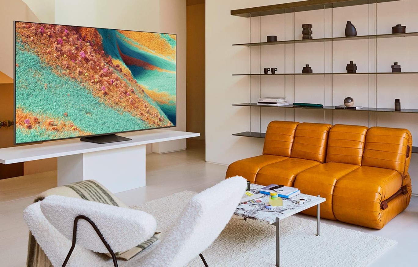 Si Qled Tv Qe75qn85fauxxh Neo Qled Qn F K Samsung Vision Ai Smart Tv Silver 548462187